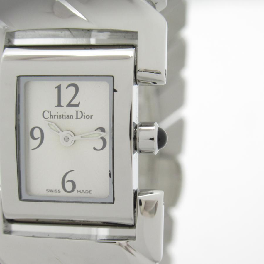 ディオール アールデコ 腕時計 ウォッチ ブランドオフ Dior ステンレススチール 腕時計 SS 中古 レディース｜brandoff｜07