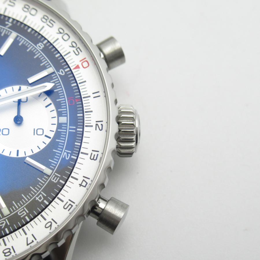 ブライトリング ナビタイマーB01 クロノグラフ 腕時計 ウォッチ ブランドオフ BREITLING ステンレススチール 腕時計 SS/クロコ革 中古 メ｜brandoff｜07