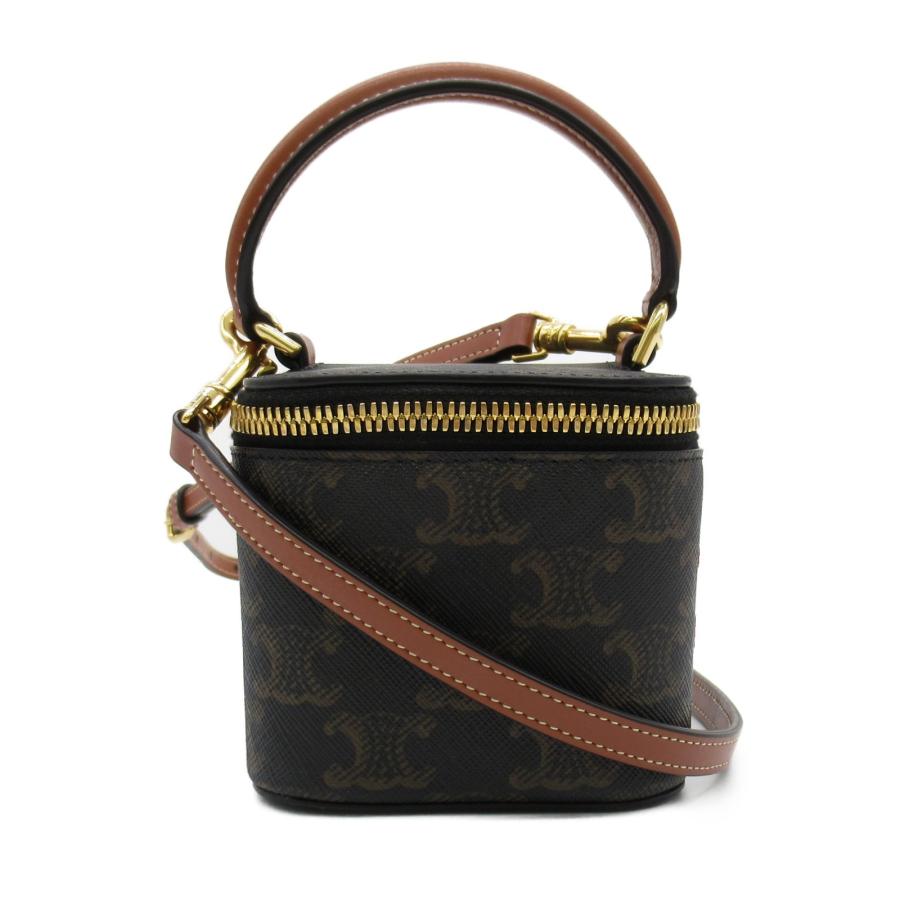 CELINE セリーヌ ショルダーバッグ ミニバニティショルダー ブラウン 