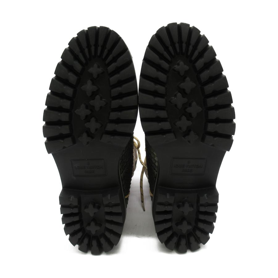 LOUIS VUITTON ルイ・ヴィトン ブーツ グレー系 中古 メンズ LOUIS VUITTON ルイ・ヴィトン ブーツ グレー系 中古 メンズ