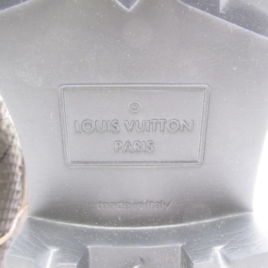 LOUIS VUITTON ルイ・ヴィトン ブーツ グレー系 中古 メンズ LOUIS VUITTON ルイ・ヴィトン ブーツ グレー系 中古 メンズ