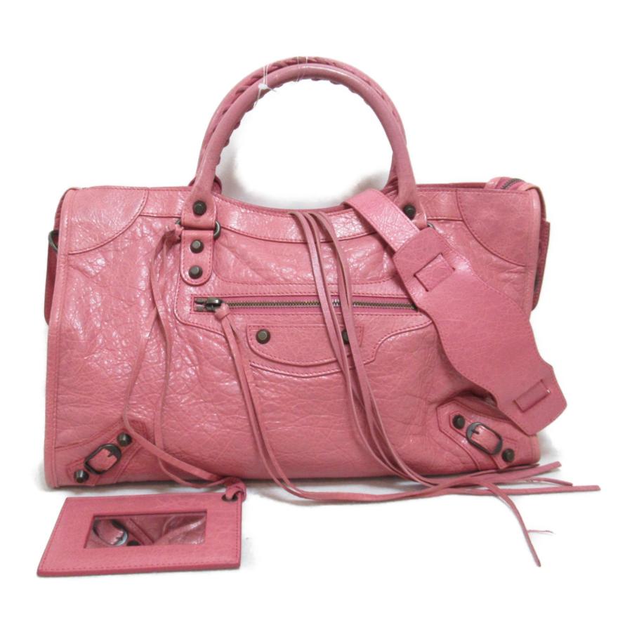 BALENCIAGA バレンシアガ ショルダーバッグ ザ・シティ ピンク BALENCIAGA バレンシアガ ショルダーバッグ ザ・シティ ピンク