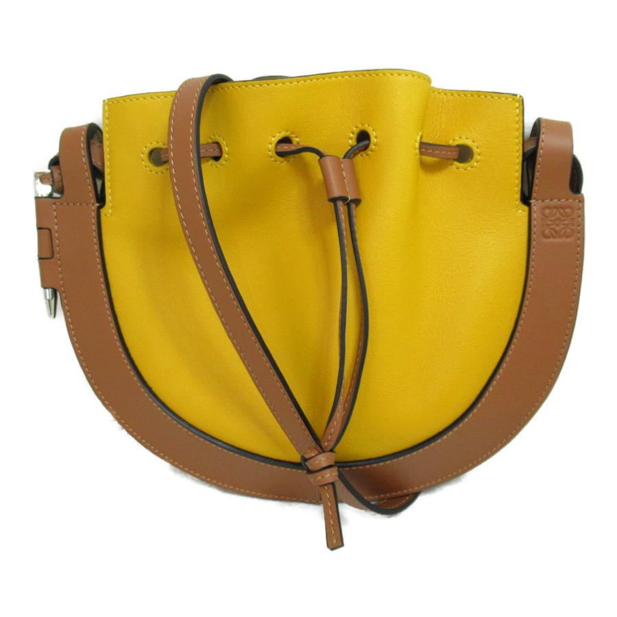 LOEWE ロエベ ショルダーバッグ ホースシューバッグ ブラウン 