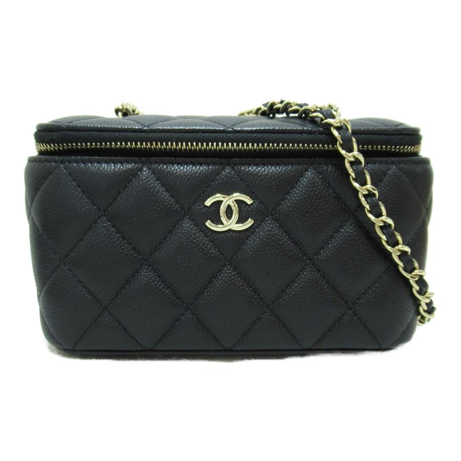 CHANEL シャネル その他バッグ チェーンバニティ バッグ ブラック系 