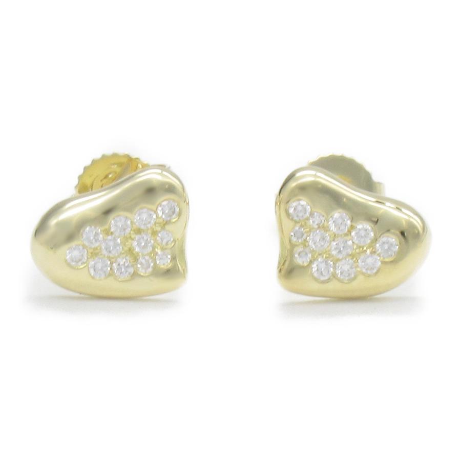 TIFFANY&Co. TIFFANY＆CO ティファニー ピアス フルハート ダイヤ  