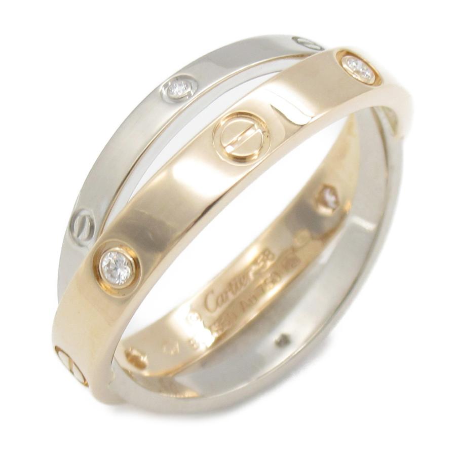 Cartier CARTIER カルティエ リング・指輪 ビーラブリング 6Pダイヤ  