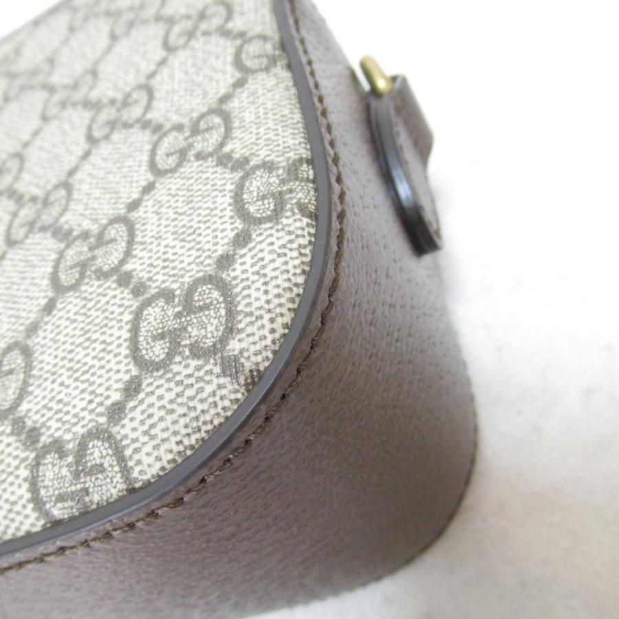GUCCI グッチ ショルダーバッグ ブラウン系 キャンバス GG GUCCI グッチ ショルダーバッグ ブラウン系 キャンバス GG