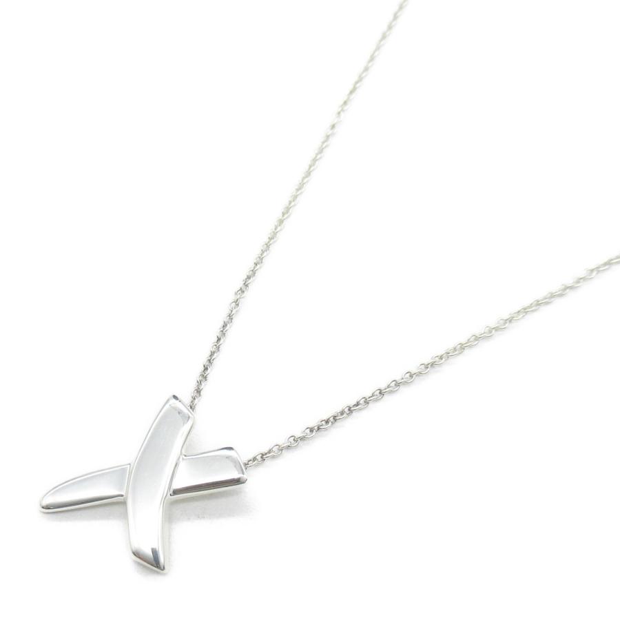 TIFFANY＆CO ティファニー ネックレス キス ネックレス シルバー系 