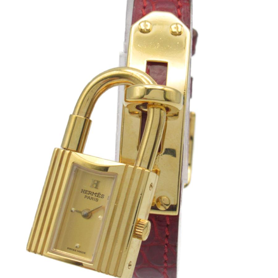 HERMES エルメス ケリーウォッチ ブランドオフ GP（ゴールドメッキ 