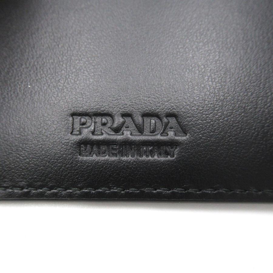 プラダ 二つ折財布 ブランドオフ PRADA レザー 二つ折り財布 レザー メンズ｜brandoff｜06
