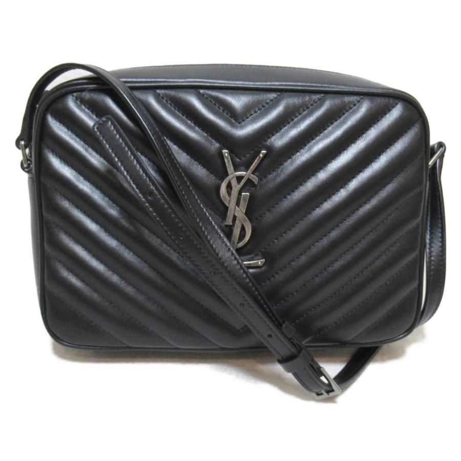 SAINT LAURENT サンローラン ショルダーバッグ ブラック系 SAINT LAURENT サンローラン ショルダーバッグ ブラック系