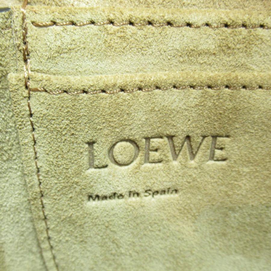 LOEWE ロエベ ショルダーバッグ ミニゲートデュアル ショルダーバッグ オレンジ系 レザー  レディース｜brandoff｜06