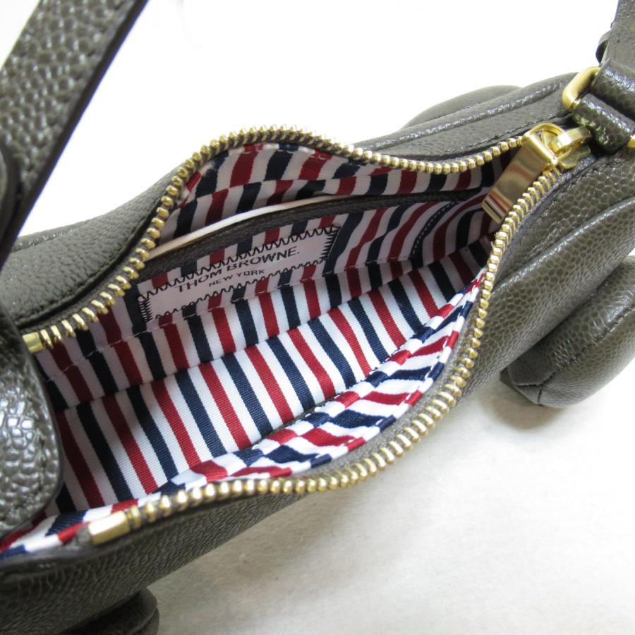 THOM BROWNE トムブラウン ショルダーバッグ ドッグ形 ブラウン THOM BROWNE トムブラウン ショルダーバッグ ドッグ形 ブラウン