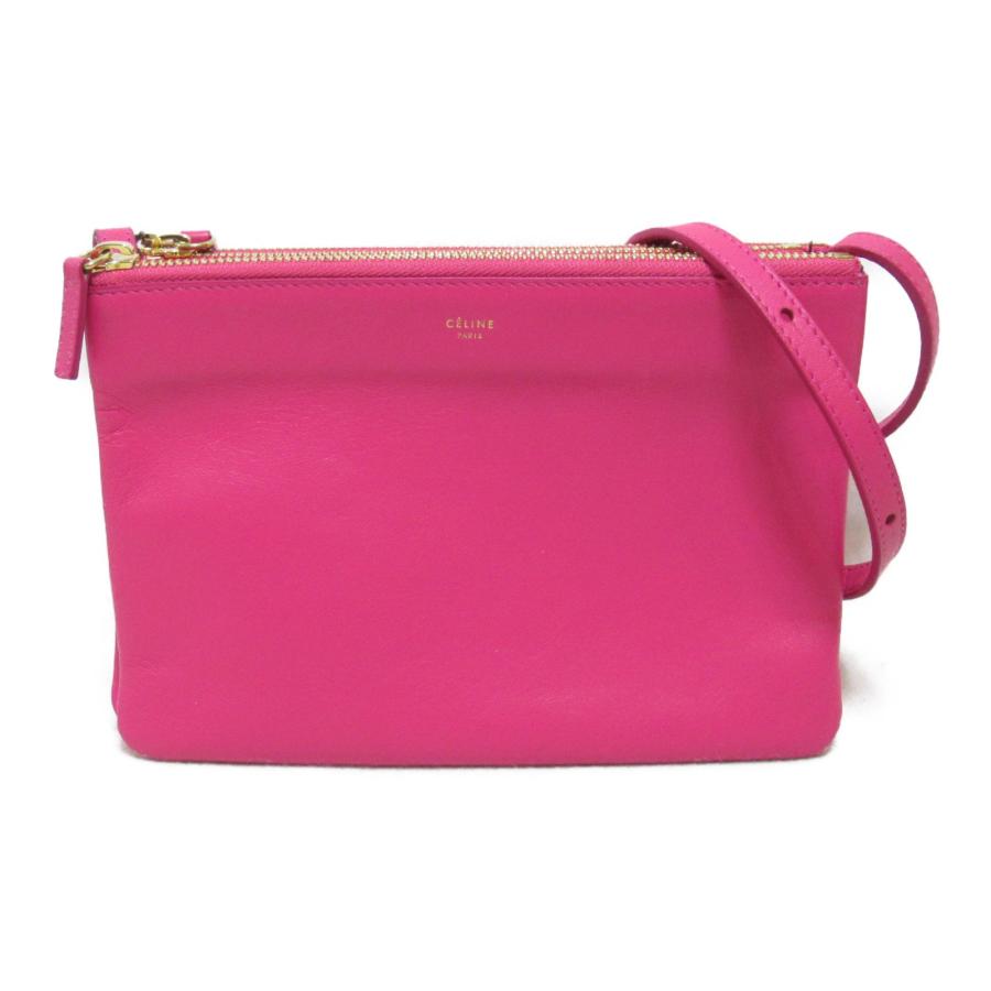 セリーヌ トリオ ショルダーバッグ ブランドオフ CELINE レザー 