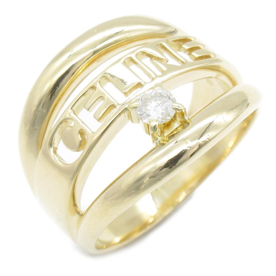 CELINE セリーヌ リング・指輪 ダイヤ リング クリア系 K18 CELINE セリーヌ リング・指輪 ダイヤ リング クリア系 K18