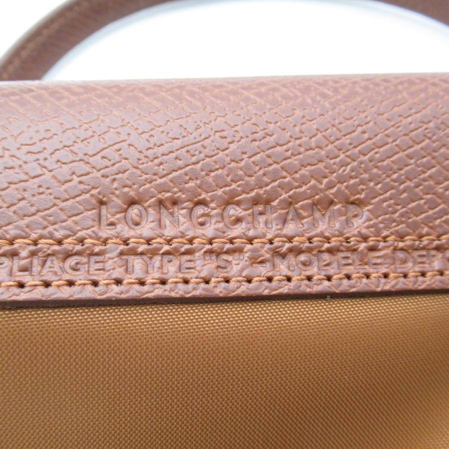 ロンシャン ル プリアージュ グリーン S トップハンドバッグ ブランドオフ Longchamp その他 ハンドバッグ 再生ポリアミドキャンバス レ｜brandoff｜06