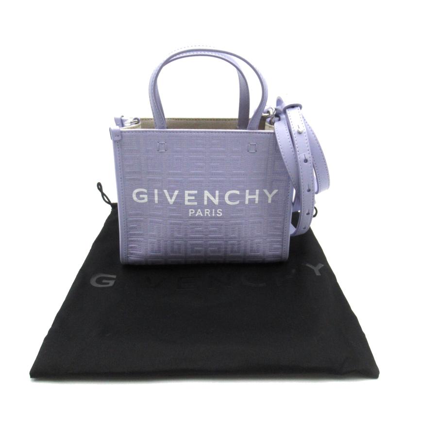 GIVENCHY ジバンシィ 2wayショルダーバッグ G-Tote ミニ キャンバス パープル系 キャンバス  レディース｜brandoff｜07