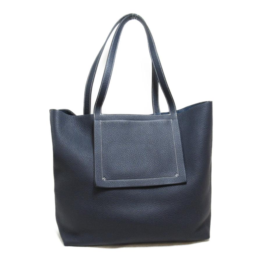 HERMES エルメス カバセリエ46トートバッグ ブランドオフ レザー HERMES エルメス カバセリエ46トートバッグ ブランドオフ レザー
