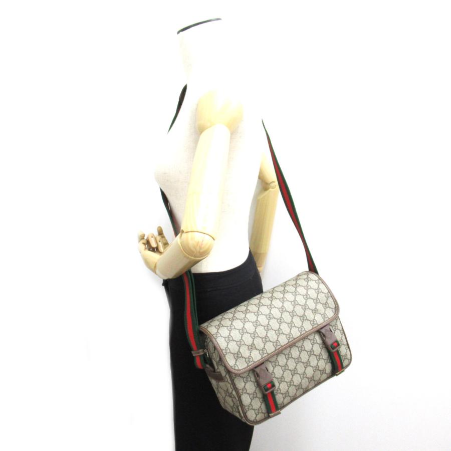 GUCCI グッチ GGスプリームショルダーバッグ ブランドオフ PVC GUCCI グッチ GGスプリームショルダーバッグ ブランドオフ PVC