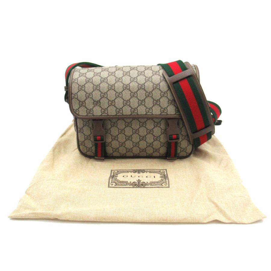 GUCCI グッチ GGスプリームショルダーバッグ ブランドオフ PVC GUCCI グッチ GGスプリームショルダーバッグ ブランドオフ PVC