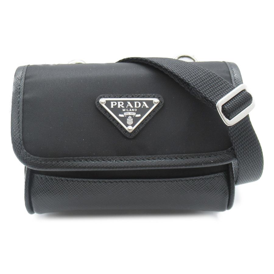 PRADA プラダ ショルダーバッグ ショルダーバッグ ブラック系 ナイロン 