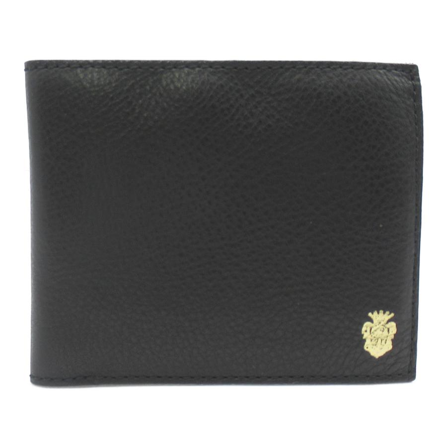 Felisi フェリージ 二つ折り財布 二つ折り財布 ブラック系 レザー 中古  