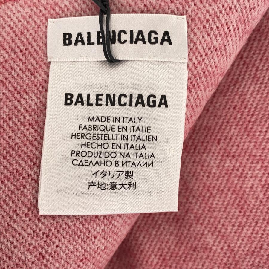 BALENCIAGA バレンシアガ マフラー マフラー レッド系 ウール  中古 ユニセックス｜brandoff｜04