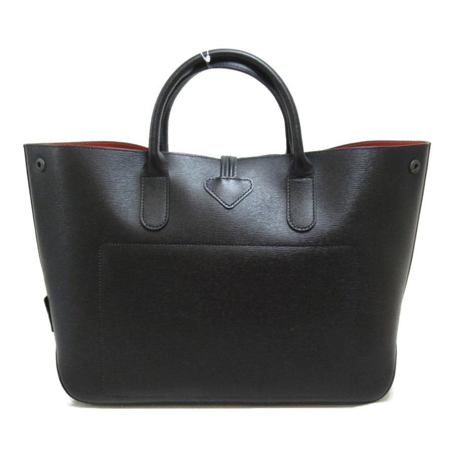 LONGCHAMP Longchamp ロンシャン トートバッグ ロゾ ブラック系 LONGCHAMP Longchamp ロンシャン トートバッグ ロゾ ブラック系