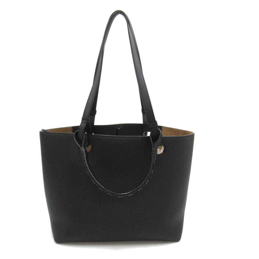 ロエベ アナグラム ブランドオフ LOEWE レザー トートバッグ レザー 