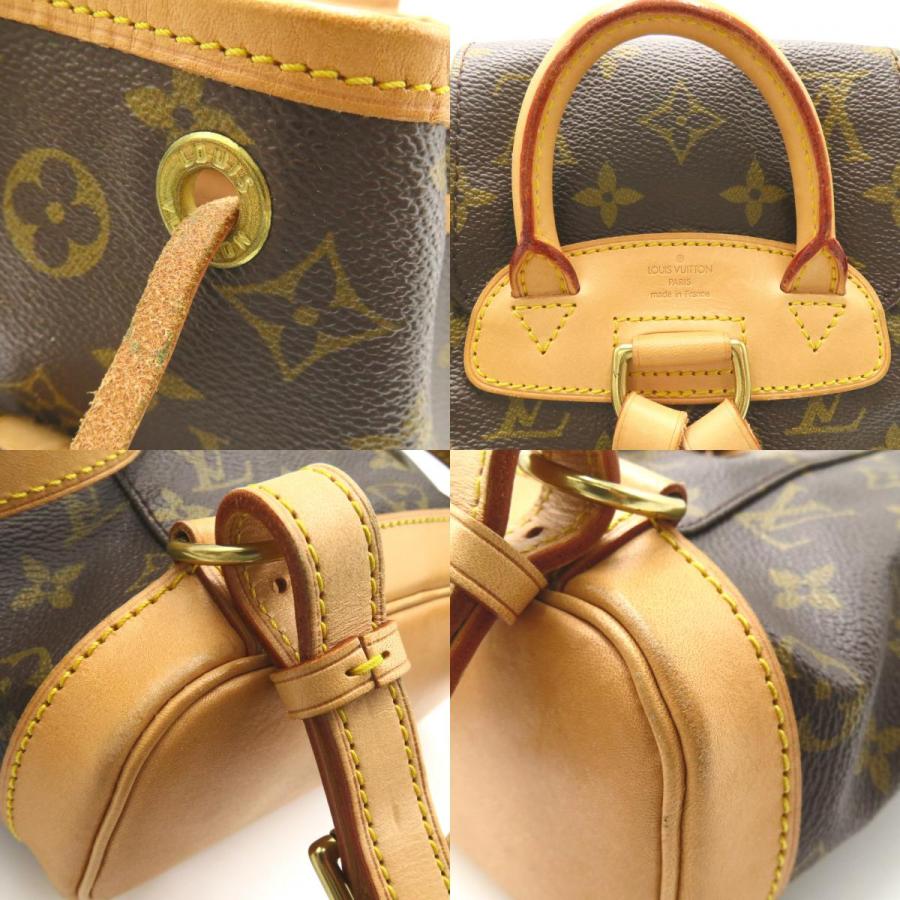 ルイ・ヴィトン ミニ モンスリ ブランドオフ LOUIS VUITTON リュックサック バックパック モノグラム 中古 レディース｜brandoff｜09