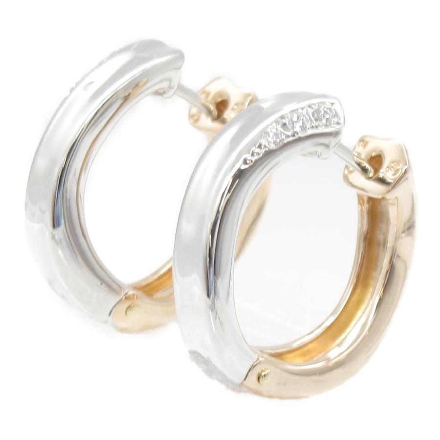 タサキ ダイヤ ピアス ブランドオフ TASAKI K18WG（ホワイトゴールド  