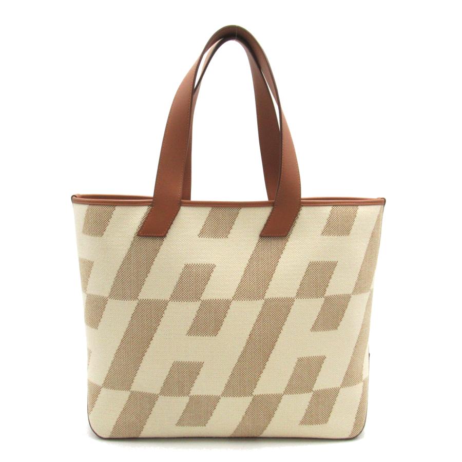 HERMES エルメス HアンビエGM ブランドオフ キャンバス トート HERMES エルメス HアンビエGM ブランドオフ キャンバス トート