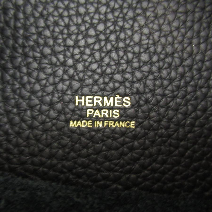 エルメス ピコタンロックMM ブラック トートバッグ ブランドオフ HERMES レザー トートバッグ トリヨンクレマンス 中古 レディース｜brandoff｜07