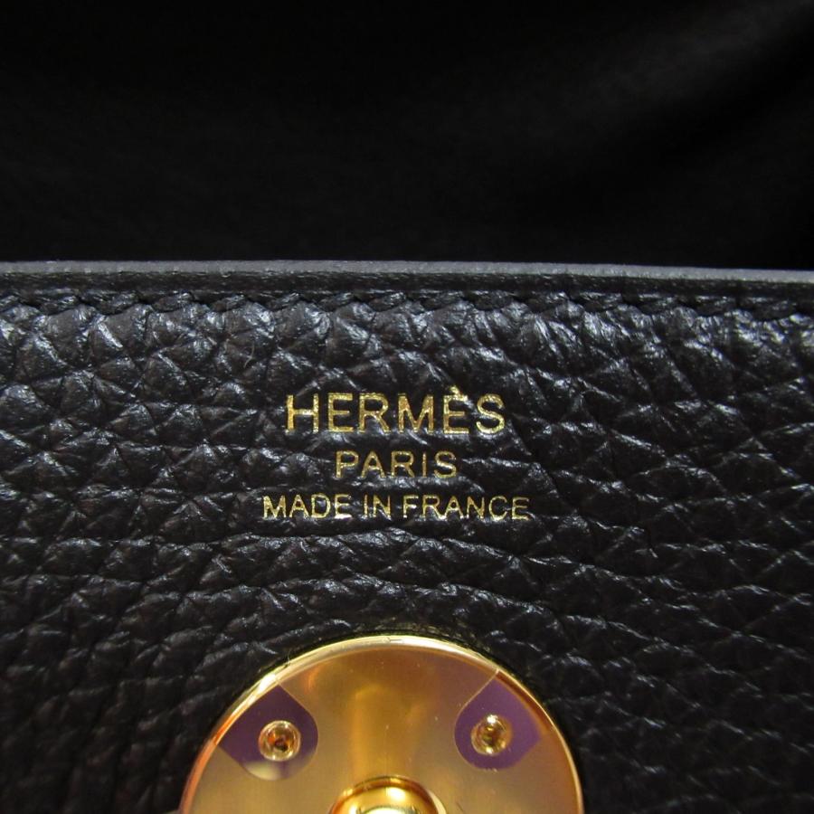 エルメス リンディ26 ブラック ショルダーバッグ ブランドオフ HERMES レザー ショルダーバッグ トリヨンクレマンス 中古 レディース｜brandoff｜06