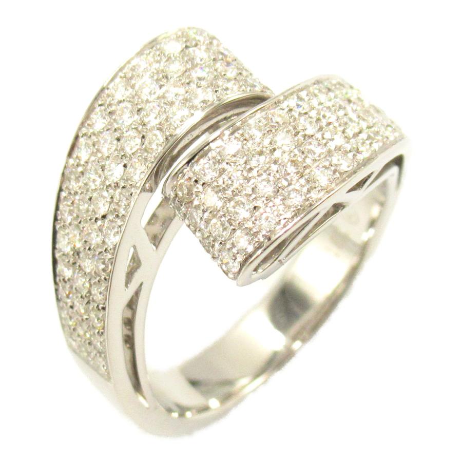 ジュエリー ダイヤ リング ブランドオフ JEWELRY K18WG（ホワイト 