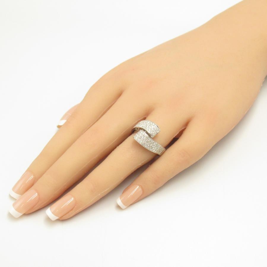 ジュエリー ダイヤ リング ブランドオフ JEWELRY K18WG（ホワイト 