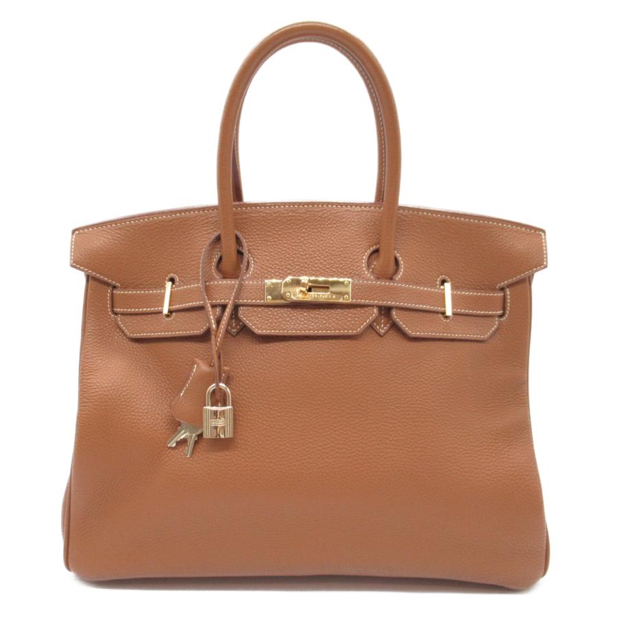 HERMES エルメス バーキン35 ゴールド ハンドバッグ ブランドオフ