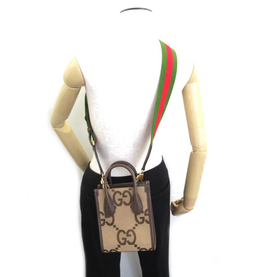 GUCCI グッチ ジャンボGG ミニ トートバッグ ブランドオフ GG GUCCI グッチ ジャンボGG ミニ トートバッグ ブランドオフ GG