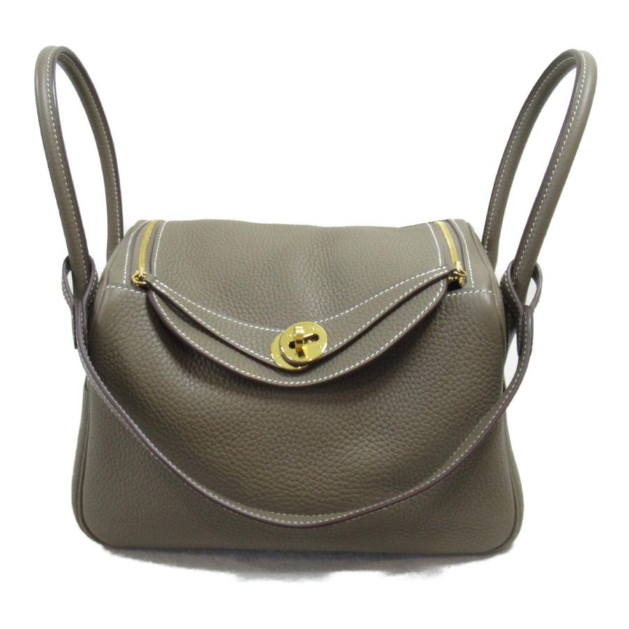 HERMES エルメス リンディ26 エトゥープ ショルダーバッグ ブランド  