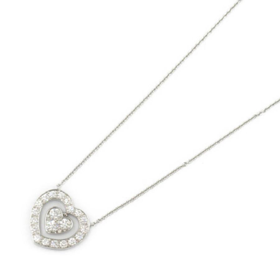 TIFFANY&Co. ティファニー ダブルハート ダイヤ ネックレス TIFFANY&Co. ティファニー ダブルハート ダイヤ ネックレス