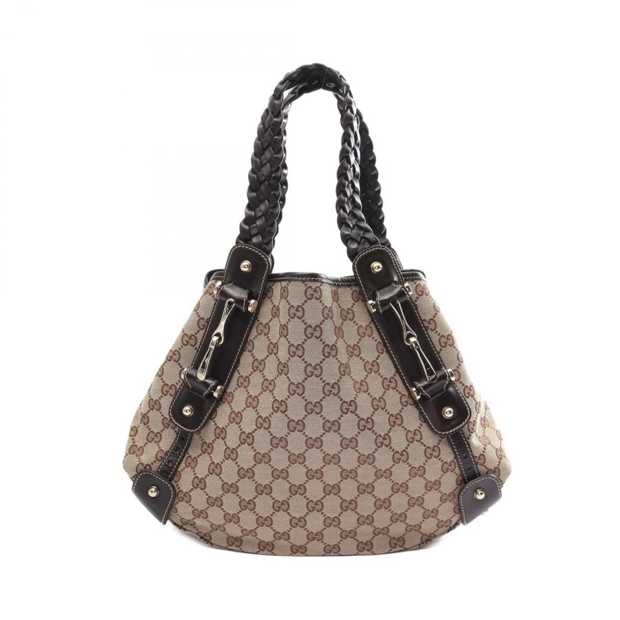 GUCCI グッチ GGキャンバス ブランドオフ キャンバス ショルダーバッグ 