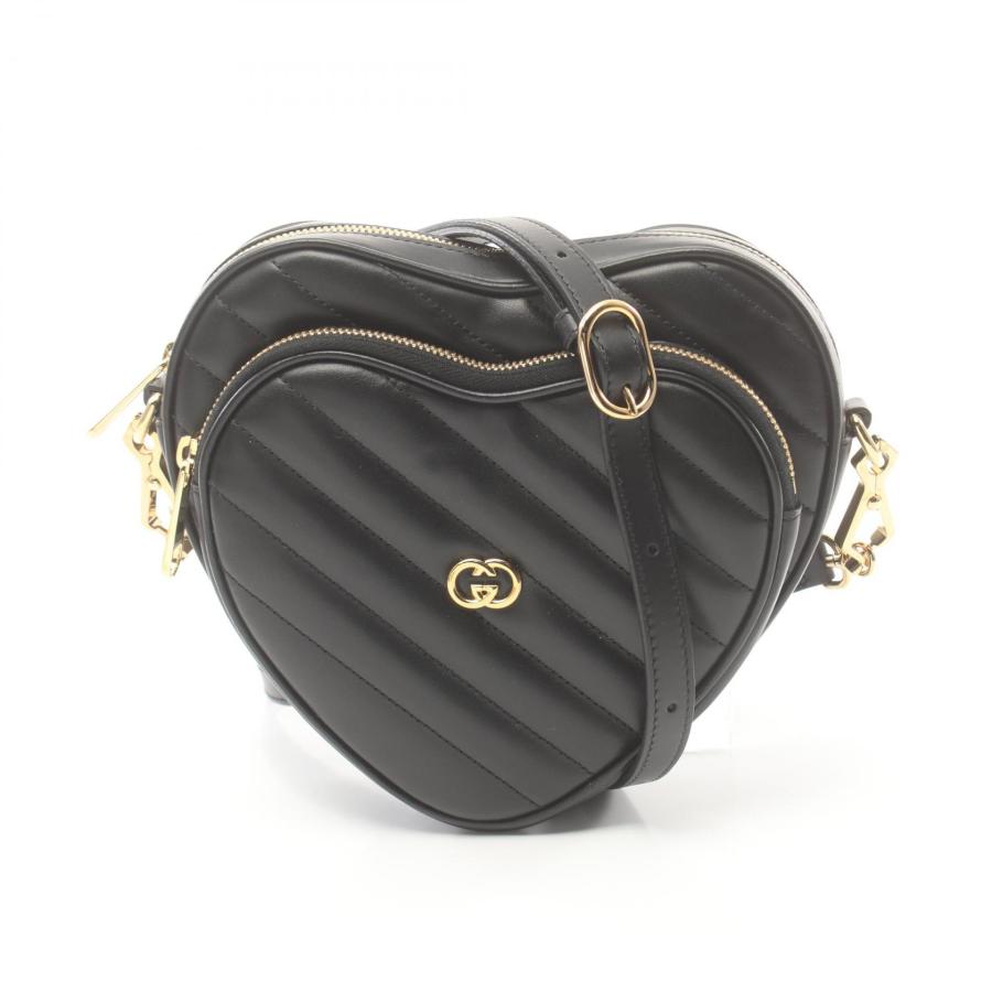 GUCCI グッチ インターロッキングG ブランドオフ レザー ショルダー 