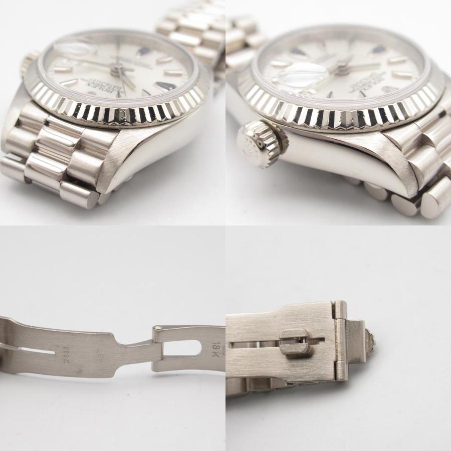 ROLEX ロレックス デイトジャスト P番 ブランドオフ K18WG ROLEX ロレックス デイトジャスト P番 ブランドオフ K18WG