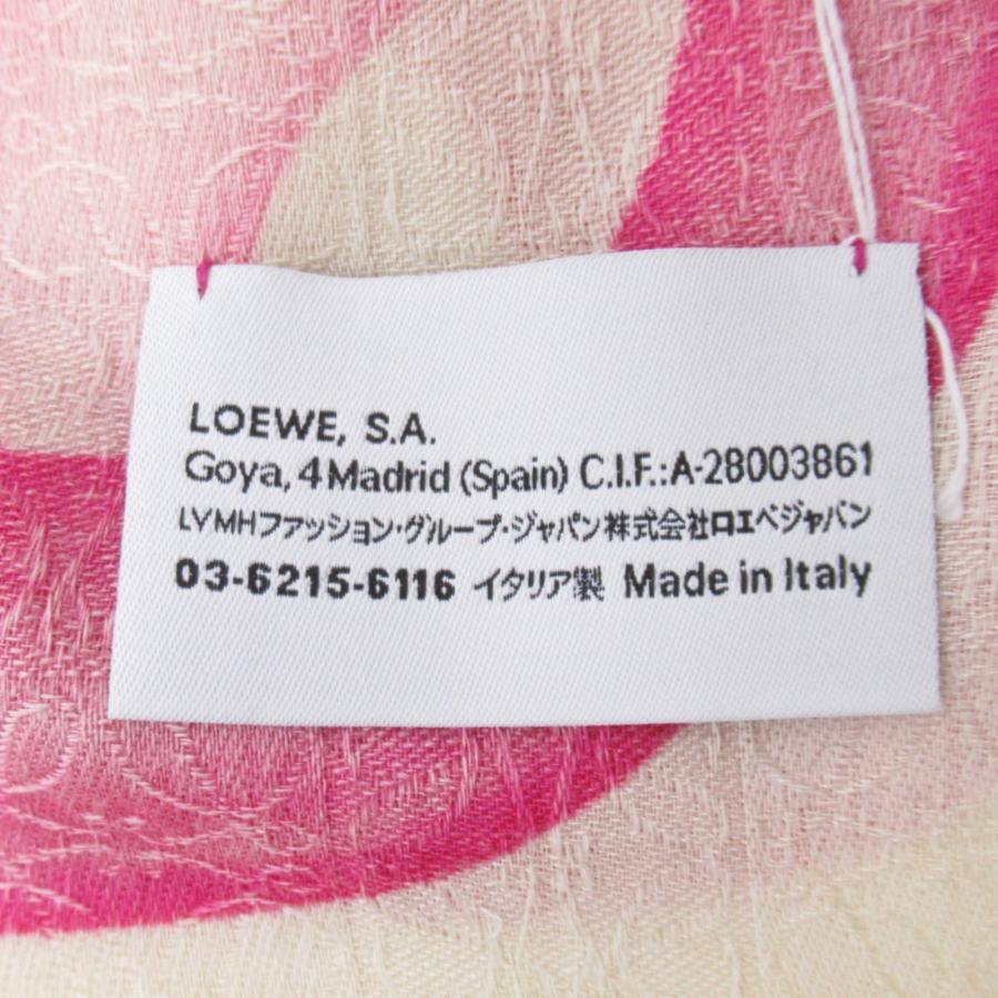 LOEWE ロエベ スカーフ ブランドオフ シルク シルク/カシミア LOEWE ロエベ スカーフ ブランドオフ シルク シルク/カシミア