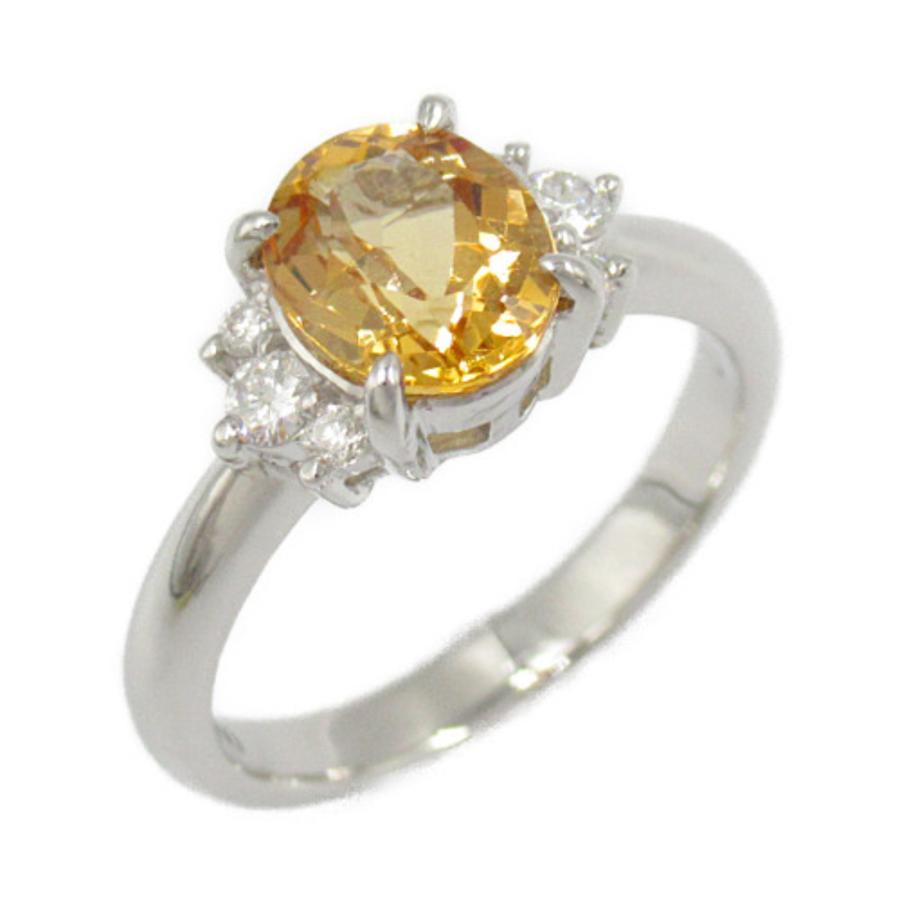 ジュエリー インペリアルトパーズ ダイヤ リング ブランドオフ JEWELRY 