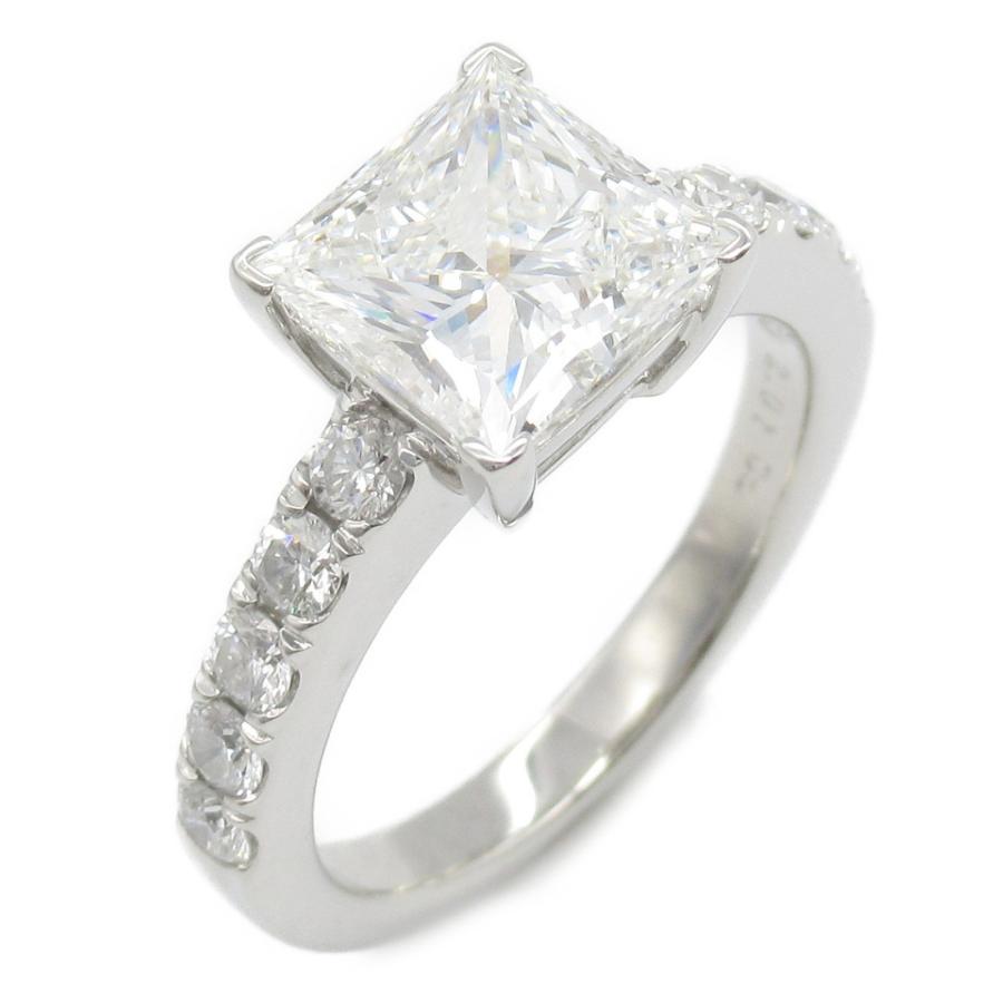 MIKIMOTO ミキモト ダイヤ リング ブランドオフ Pt950プラチナ リング  