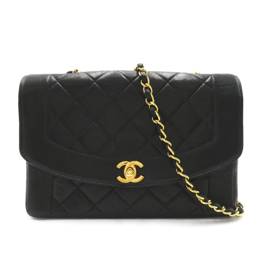 CHANEL シャネル マトラッセ ダイアナチェーンショルダー ブランドオフ 
