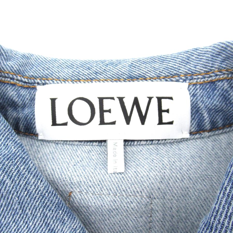 LOEWE ロエベ デニムジャケット ブランドオフ デニム コットン LOEWE ロエベ デニムジャケット ブランドオフ デニム コットン