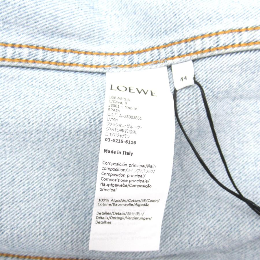 LOEWE ロエベ デニムジャケット ブランドオフ デニム コットン LOEWE ロエベ デニムジャケット ブランドオフ デニム コットン