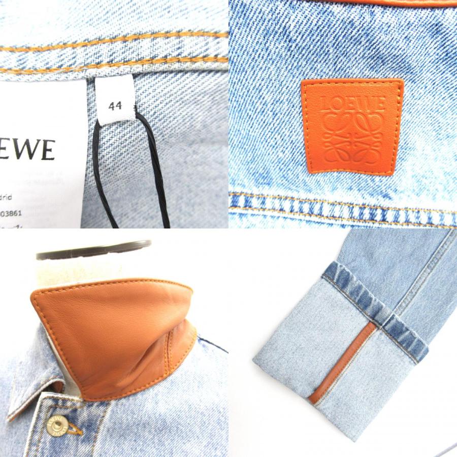 LOEWE ロエベ デニムジャケット ブランドオフ デニム コットン LOEWE ロエベ デニムジャケット ブランドオフ デニム コットン